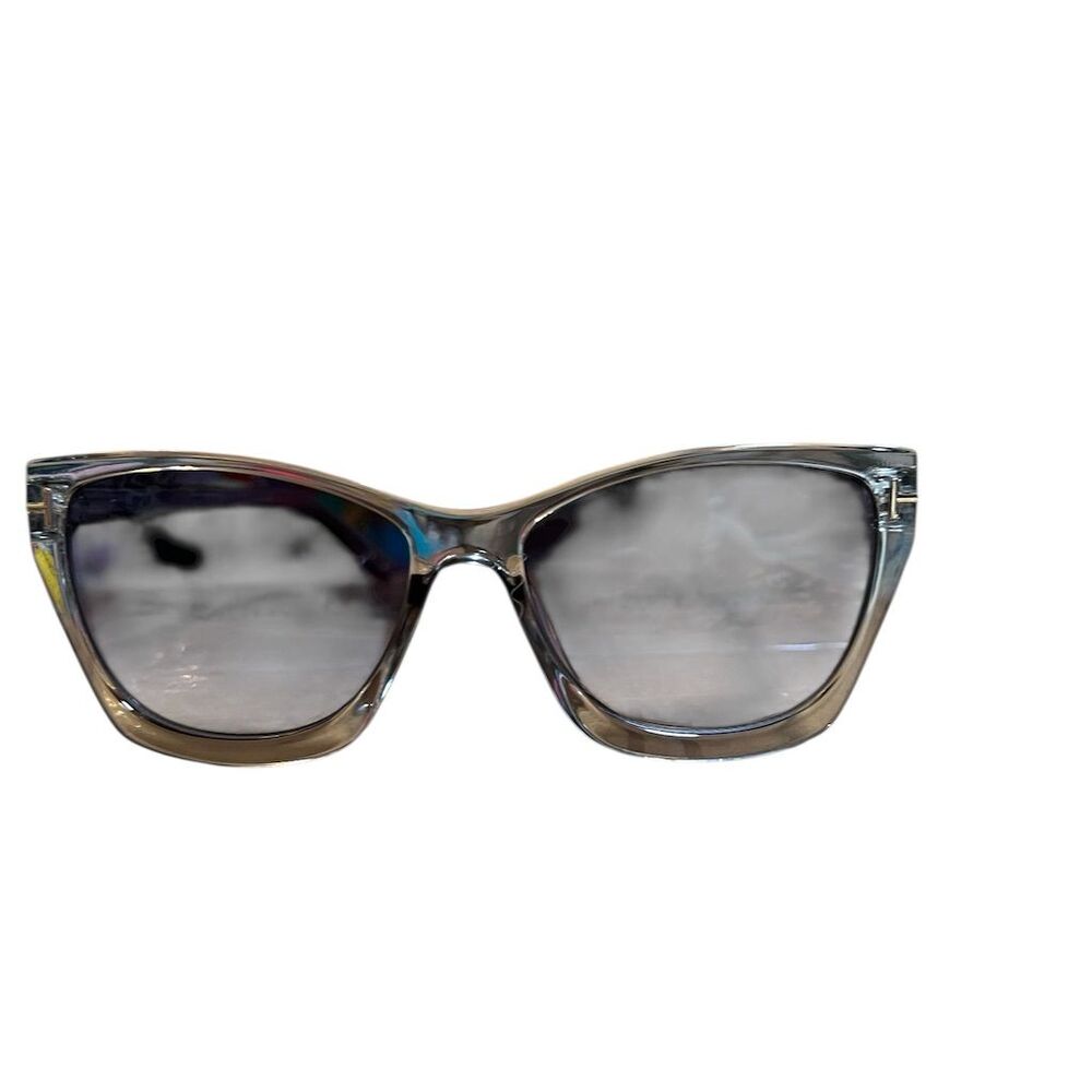 Cat Eye Sunglasses Gray Frame UV400 Protection